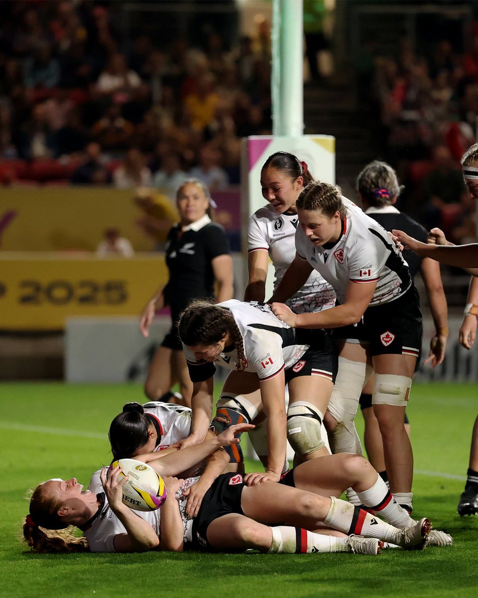 A group of amateurs, crowdfunding their way to $1m for the tournament - to Women's Rugby World Cup Finalists 🇨🇦

Canada defeat New Zealand 34-19 to reach the Final 🤩