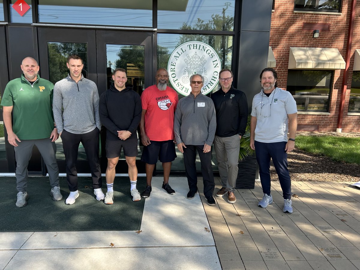 Honored to have the legendary Coach Boyd Epley join our team. Coach is consulting with our team on the new weight room and training facility at Pius X. We are surrounding every phase of the campaign with the best possible people. Go Bolts⚡️