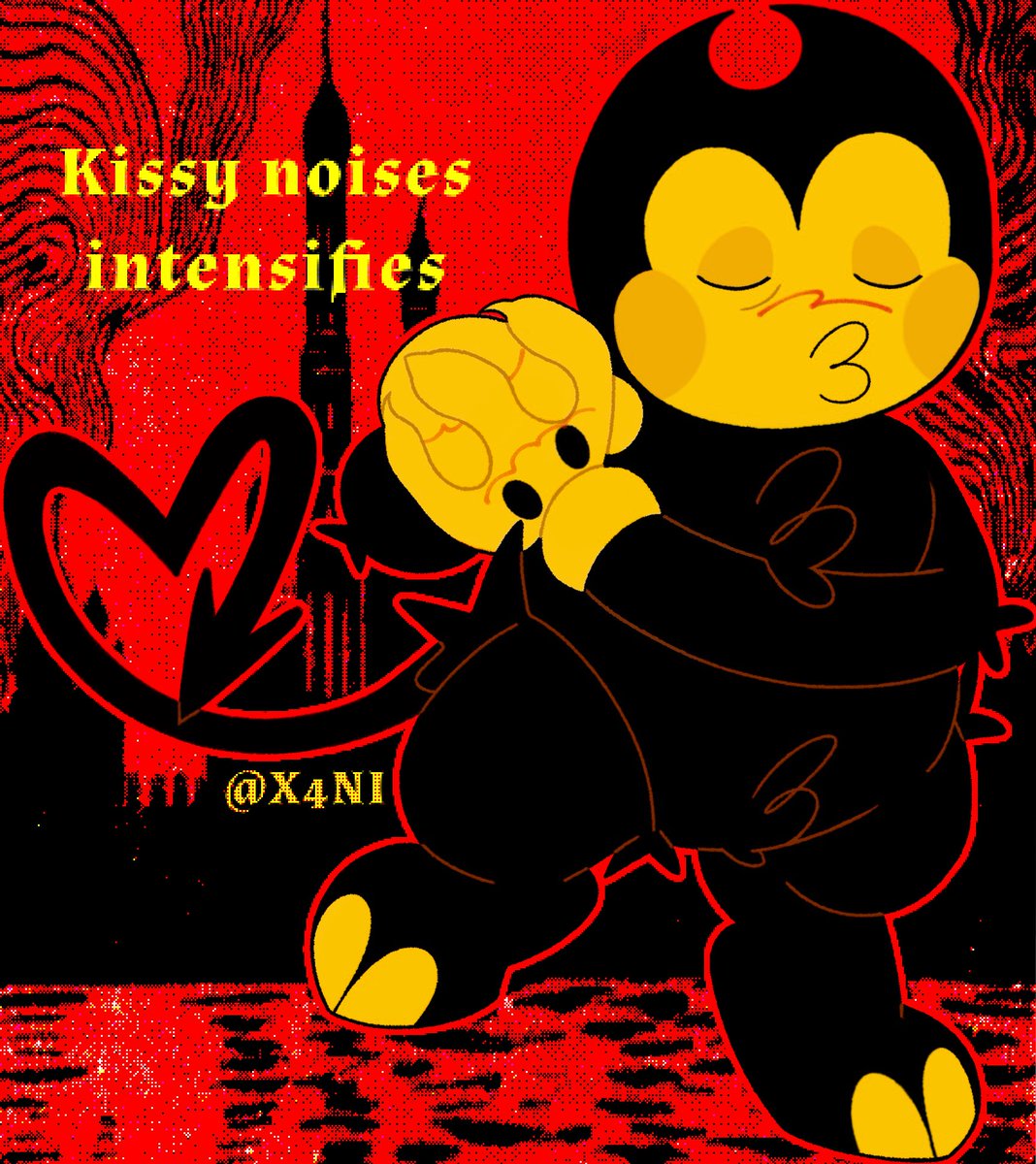 SILVERFISHX4NI's tweet photo. STUPID SILLY SCRUMBLOS (I have artblock sorry if it looks poo 😭)
#bendy #batdr #bendyandtheinkmachine #batim #BENDY #bendyandthedarkrevival #BorisandtheDarkSurvival #BoristheWolf
#boris #bendyLonewolf #BATDS https://t.co/mVRL9KOynQ