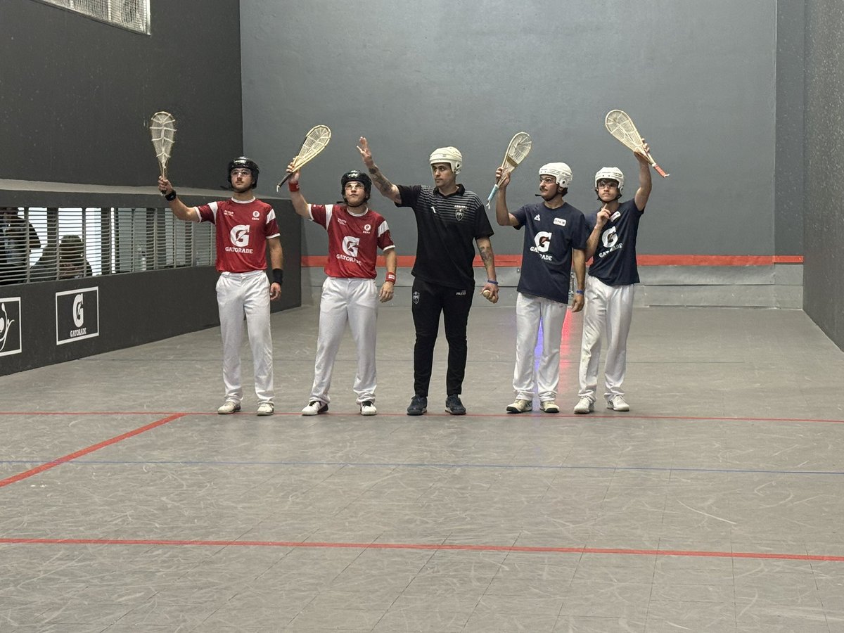 🏆 TRINKETEKO 23 URTEZ AZPIKO MUNDUKO TXAPELKETA

⚾️ XARE 

✔️ Finalerdiak / Semifinales

🔴 EUSKADI 0 (9-5) (Mendizabal-Mujika)
🔵 FRANTZIA 2 (15-15) (Halsouet-Lafargue)