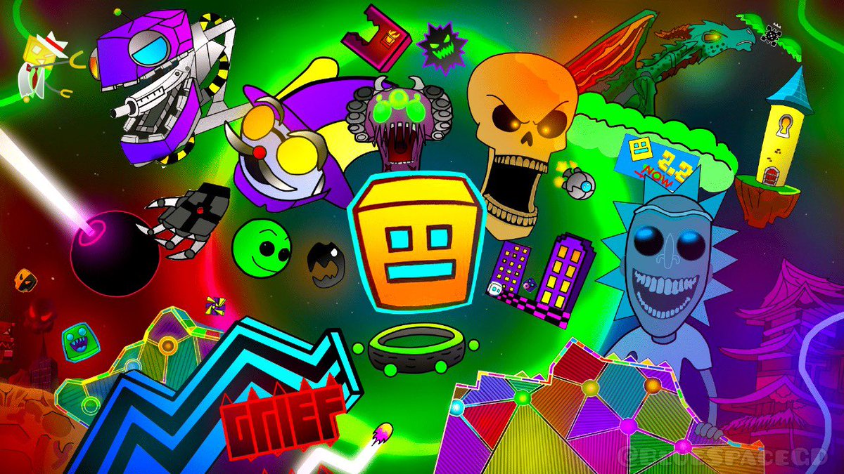 BlueSpaceGD's tweet image. Hey @RobTopGames , check this out. 👀✨ #geometrydash