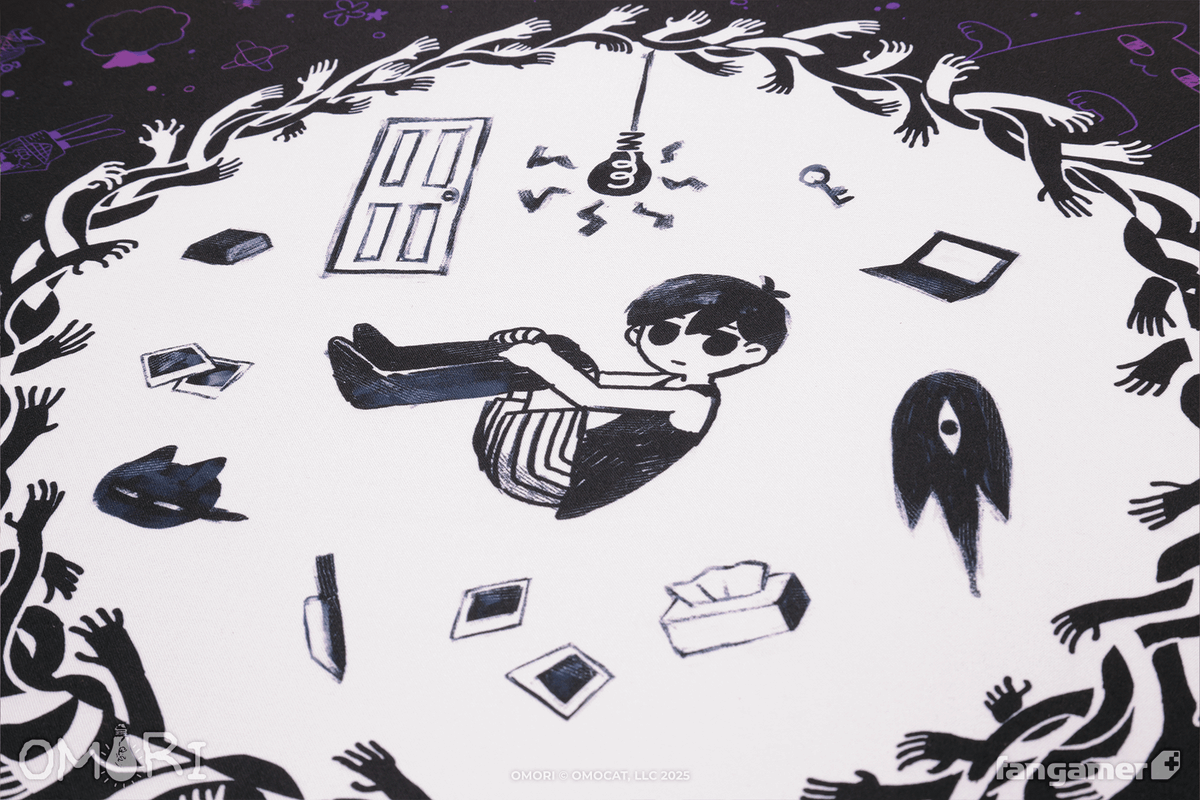A closer look at the Headspace desk mat, new in our official OMORI
