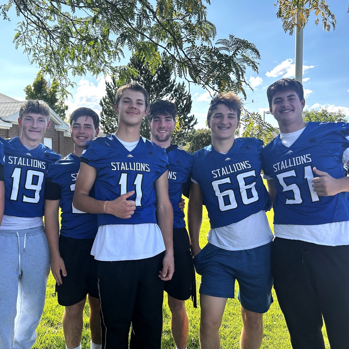 FRIDAY NIGHT LIGHTS! LET'S GO!!! Played JV last night and looking forward to Varsity tonight!

(This photo was from HOCO week)