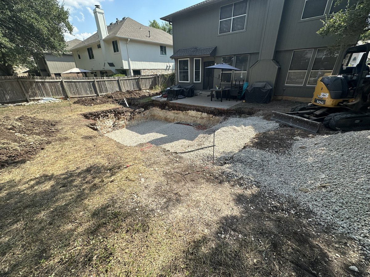NotTheFakeWags's tweet image. Some #pool progress.