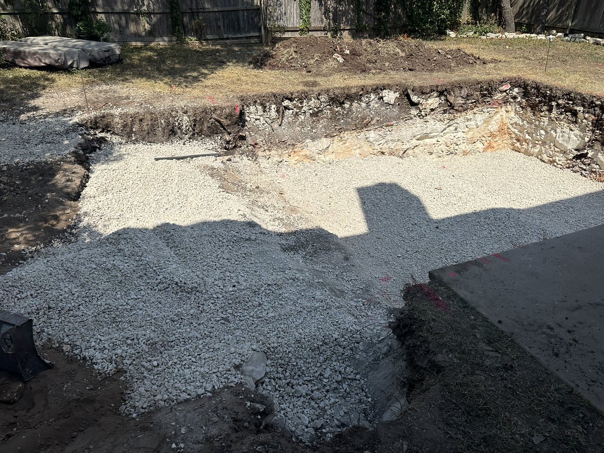 NotTheFakeWags's tweet image. Some #pool progress.