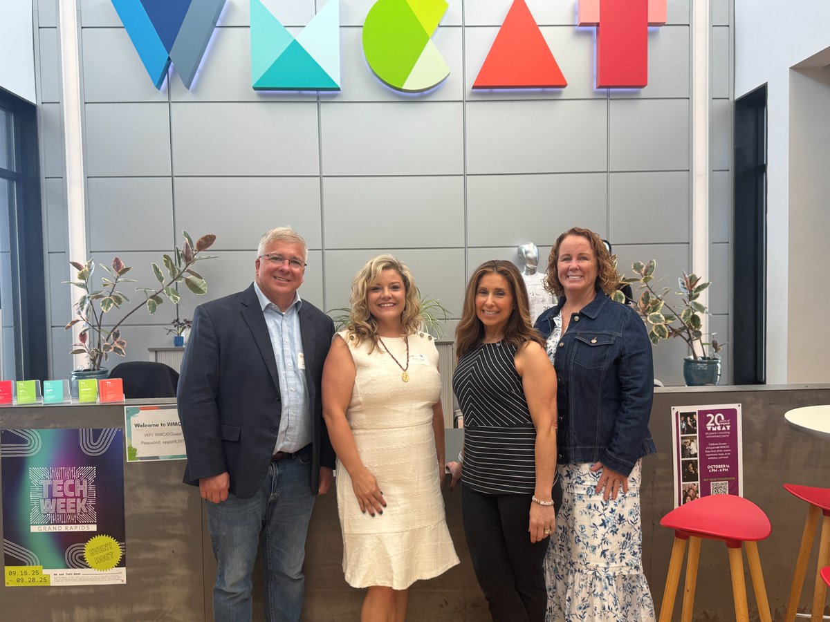 MCWT's tweet image. 🌟 Full house. Big energy. Lasting impact. 🌟

#TechWeekGR, MCWT + SIM Women West MI hosted Daphne E. Jones at @WMCAT for Know Yourself. Grow Yourself. Show Yourself.

👏 Thanks  @PeopleDrivenTech, @Tanium, @Fortinet &amp;amp; @ServiceExpress for making it possible to grow women in tech.