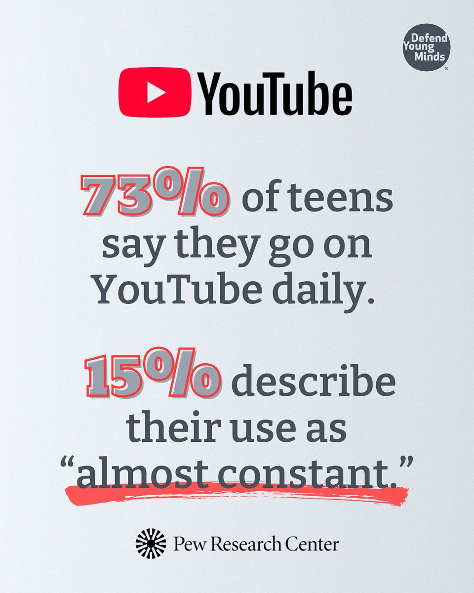 📺 YouTube is everywhere and chances are, your child is already using it. But is it really safe, even with YouTube Kids or Restricted Mode?

Next Tuesday, our newest blog is all about YouTube and how to make it safer for kids.

📌Subscribe: defendyoungminds.com/subscribe