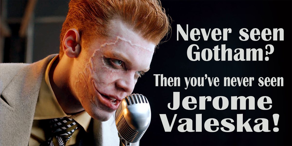 #Gotham is leaving HBOmax on Sept. 29, 2025: but if you've never seen it, it's not too late to experience Cameron Monaghan's performance as Gotham's Joker. Here's a short guide to the episodes that best showcase Jerome! 🧵