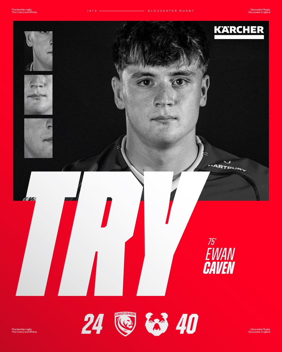 TRY!

Bonus-point score for the Cherry &amp; Whites. Another debutant gets over the whitewash.

🍒 24-40 🐻 | #GLOvBRI