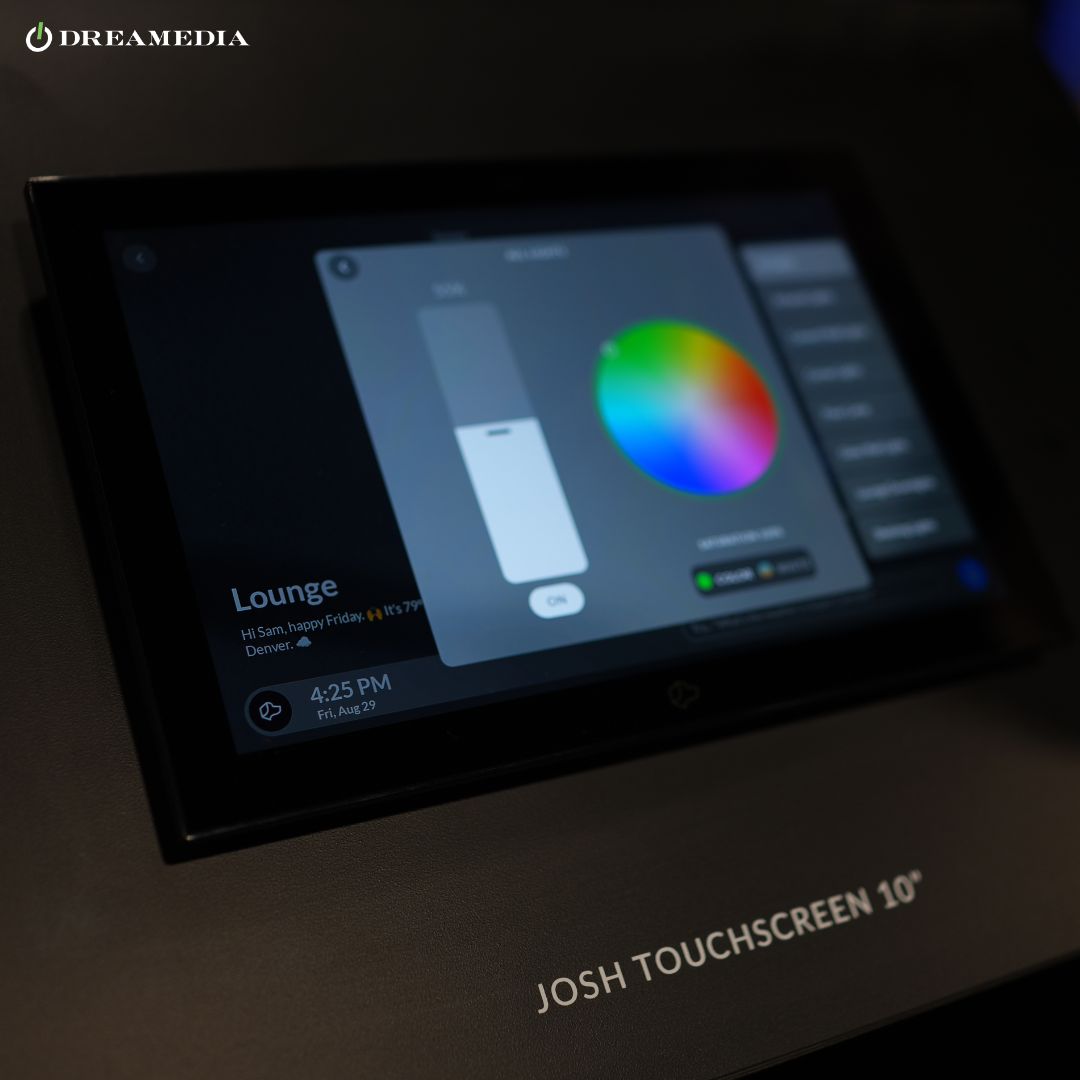DreaMediaAV's tweet image. The bigger the screen, the easier the control. Josh touchscreen nails it.

#joshai #touchscreentech #smartliving #hometech #homeautomationsystem #techelegance #connectedhome #homeinspo