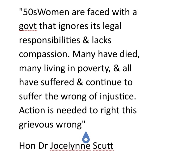 KrisGibson13's tweet image. #50sWomen
"There were a number of structural, systemic and social reasons behind the #genderpensionsgap"
Yet equalisation of #StatePensionAge was in the interests of #equality?
"#Equalisation of #StatePensionAge without consideration of #equalities principles" Dr Scutt