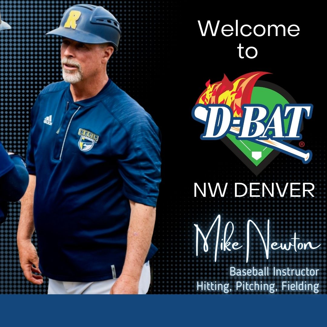 Big news, D-BAT NW Denver! 🎉 Welcome Mike Newton to the team! Ready to level up your game? Drop a comment to say hi &amp; stay tuned for lessons and clinics! ⚾️ 
#DBATNWDenver 
#WelcomeTeam 
#BetterThanYesterday