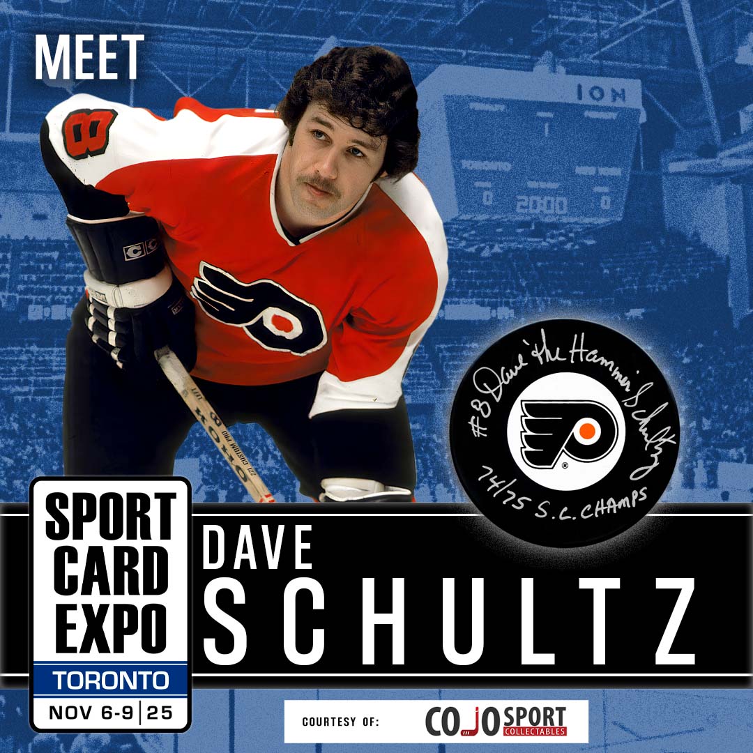 We’re thrilled to welcome three legends to the <a href="/UltraProIntl/">Ultra PRO</a> Autograph Pavilion at the Sport Card Expo Toronto, November 6-9, 2025!
⭐ Willie O’Ree
⭐ Bill Barber
⭐ Dave Schultz

Get your tickets now: vist.ly/47gjf