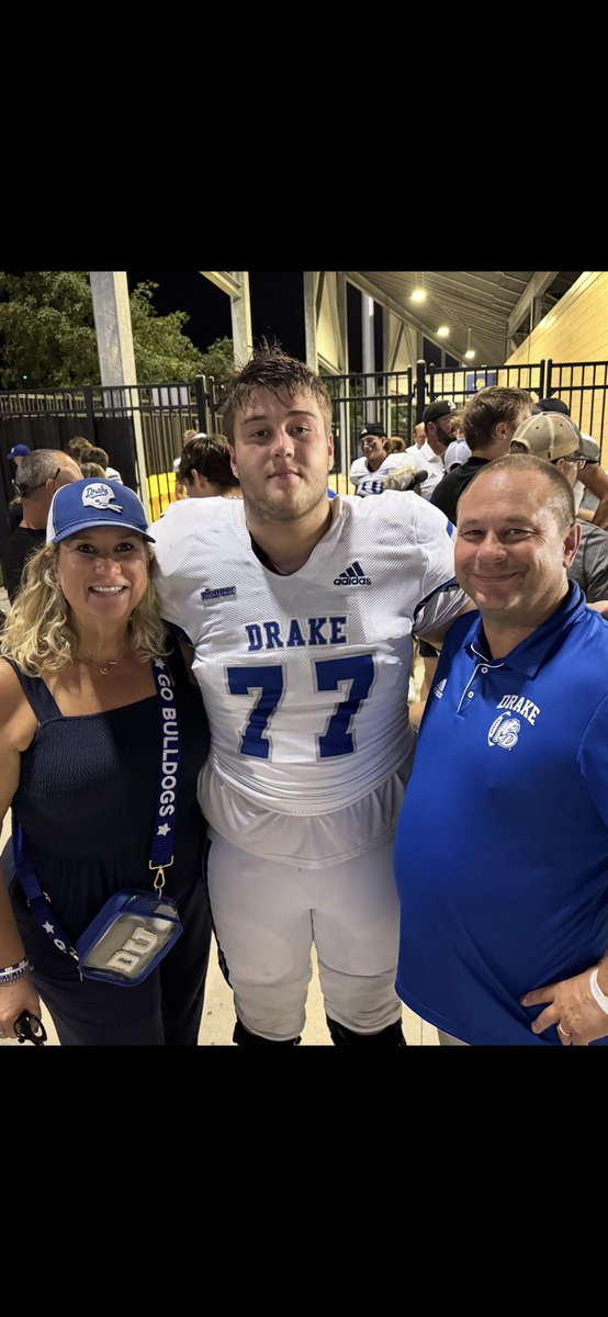 Today is Drew’s 21st birthday. Tomorrow is a date with #15 South Dakota. One is infinitely more important than the other. #WeAreDrake #happybirthday