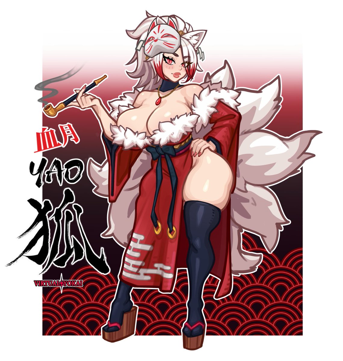 VIRTUAL_YOKAI's tweet photo. @IcyChocobo Bloodmoon Yao https://t.co/yniPixtyIg