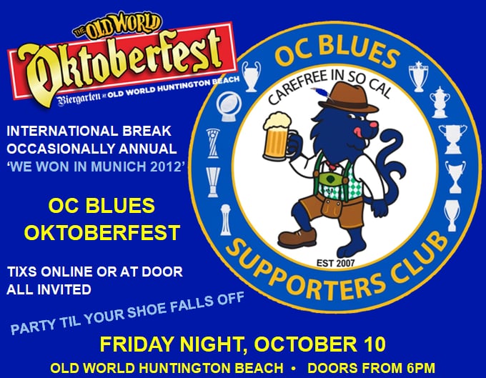 ocbluescfc's tweet photo. Our occasionally annual night out during October international break.
#Munich2012
All invited
21 and over
Join us if you were looking for a reason to oompah https://t.co/Eg9a7X6Ja3