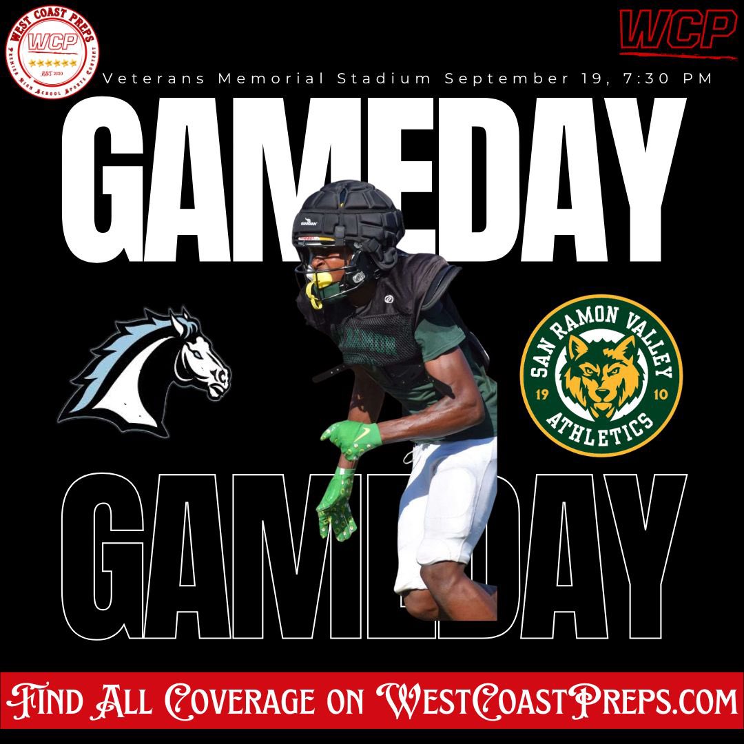 Veterans Memorial Stadium is the place to be!

Clovis North vs. San Ramon Valley - two top-ranked teams from their respective regions. 

And West Coast Preps will be there to cover it 🔥 

Use the promo code WCP7DAYS and subscribe today at westcoastpreps.com/register/subsc…