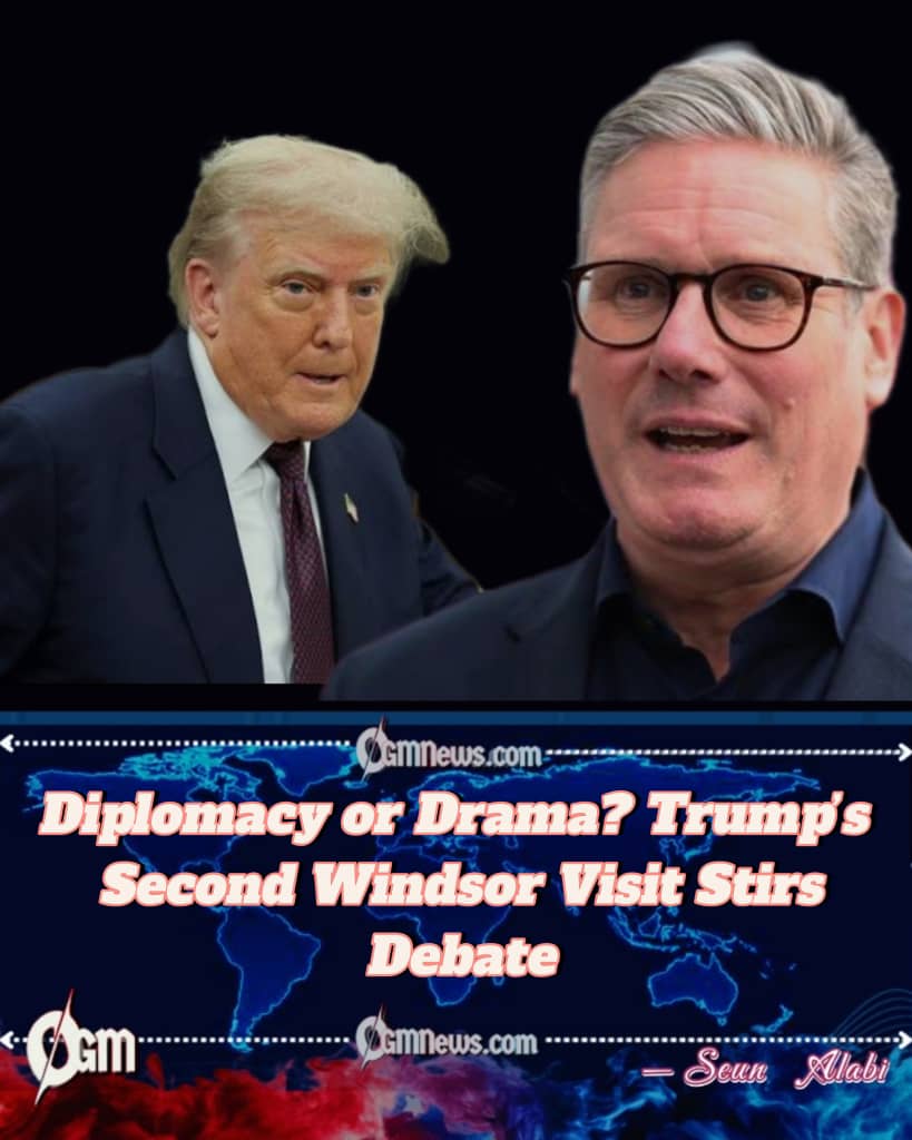 OGM_News's tweet image. Diplomacy or Drama? Trump’s Second Windsor Visit Stirs Debate
Trump’s state visit blended grandeur with sharp commentary on world affairs, sparking discussion among allies and critics alike.
#Trump #UKPolitics #GlobalIssues #Diplomacy #BreakingNews

Sunday Alabi at OGM News 👇…