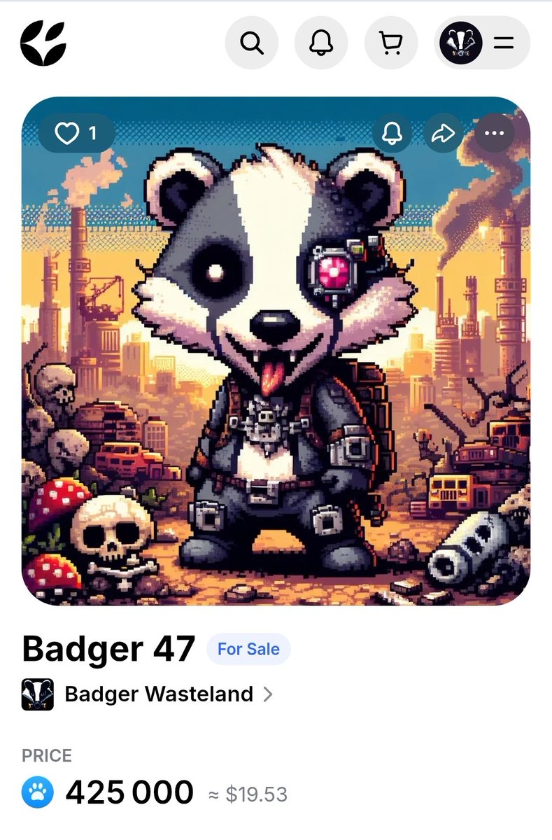 Listed for $WOOF on <a href="/getgemsdotio/">Getgems 💎 - TON NFT Marketplace</a> 

getgems.io/collection/EQC…

Heads up, two day-long auctions are ongoing 👀