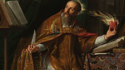 25 Ideas, Lessons, and Opinions I've Discovered from Reading St. Augustine of Hippo (354-430):

1. Open the Bible and read it.
2. God created everything from nothing.
3. The world was brought into existence along with time.
4. Original sin has been inherited by all of Adam's