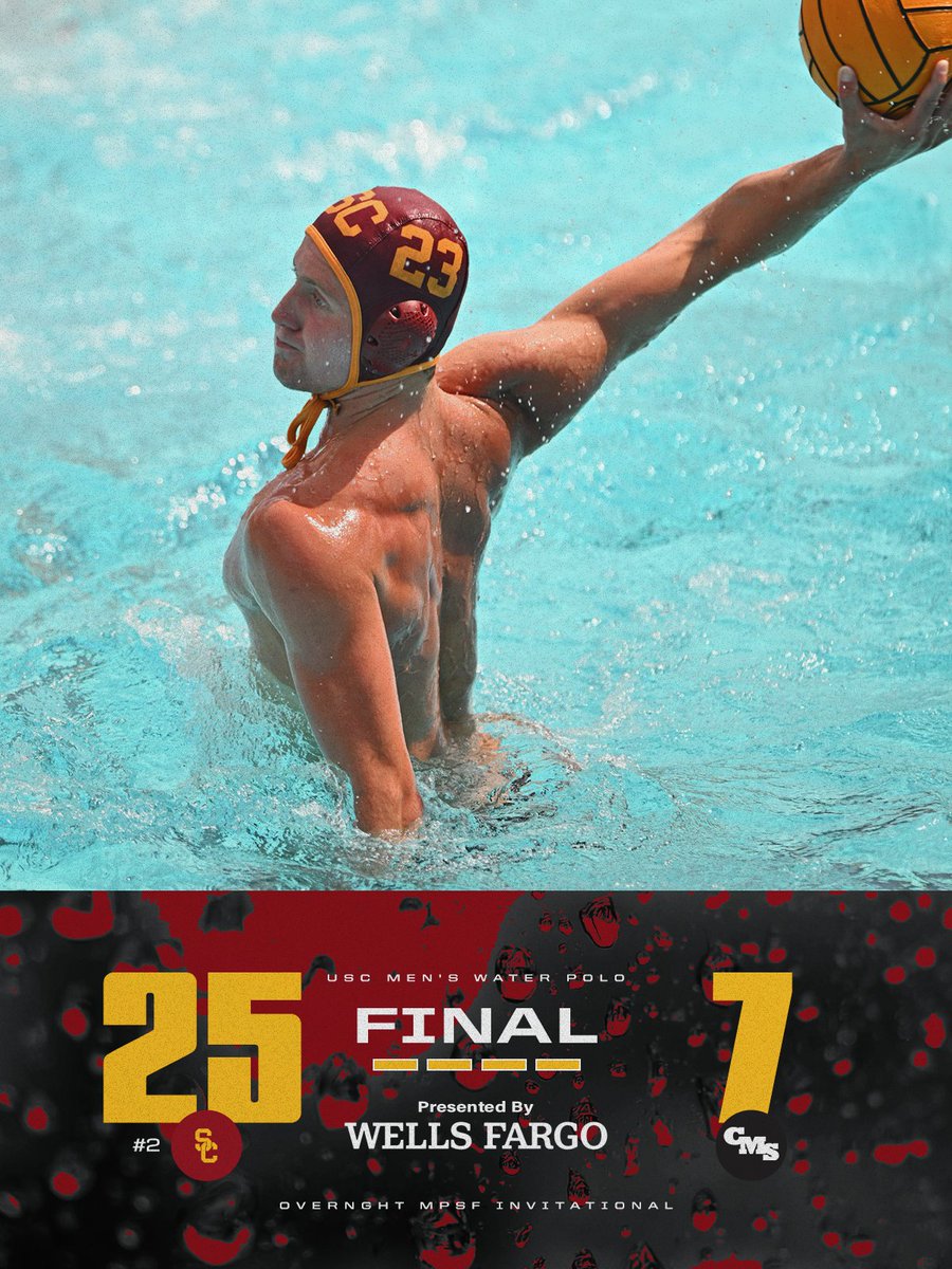 A season-high 1️⃣4️⃣ Trojans score in a tourney-opening win today!
#FightOn ✌️ 𝗧𝗛𝗘 𝗣𝙇𝘼𝗖𝗘 𝗧𝗢 𝗕𝗘.