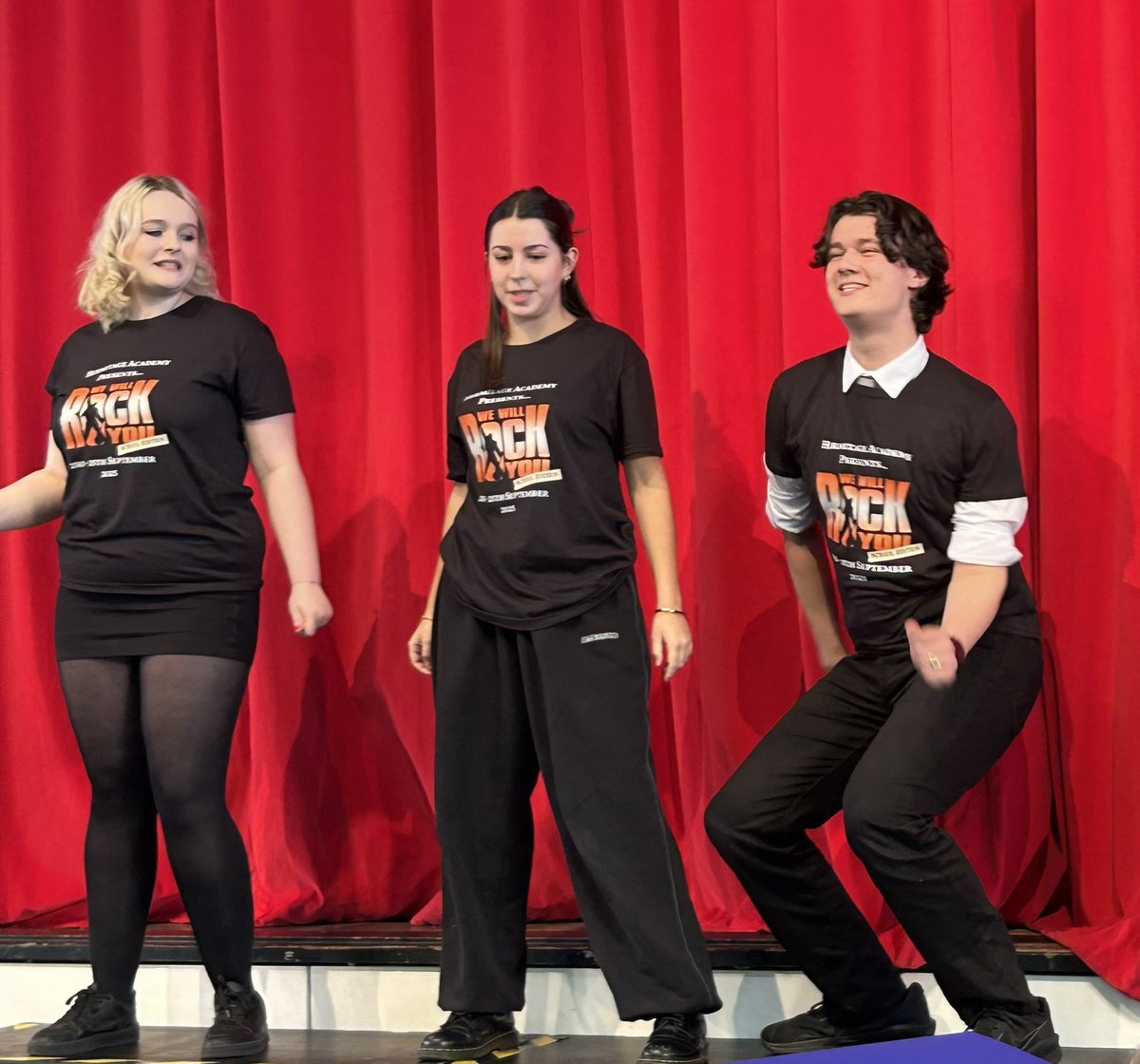 We Will Rock You Rehearsals- Headlong