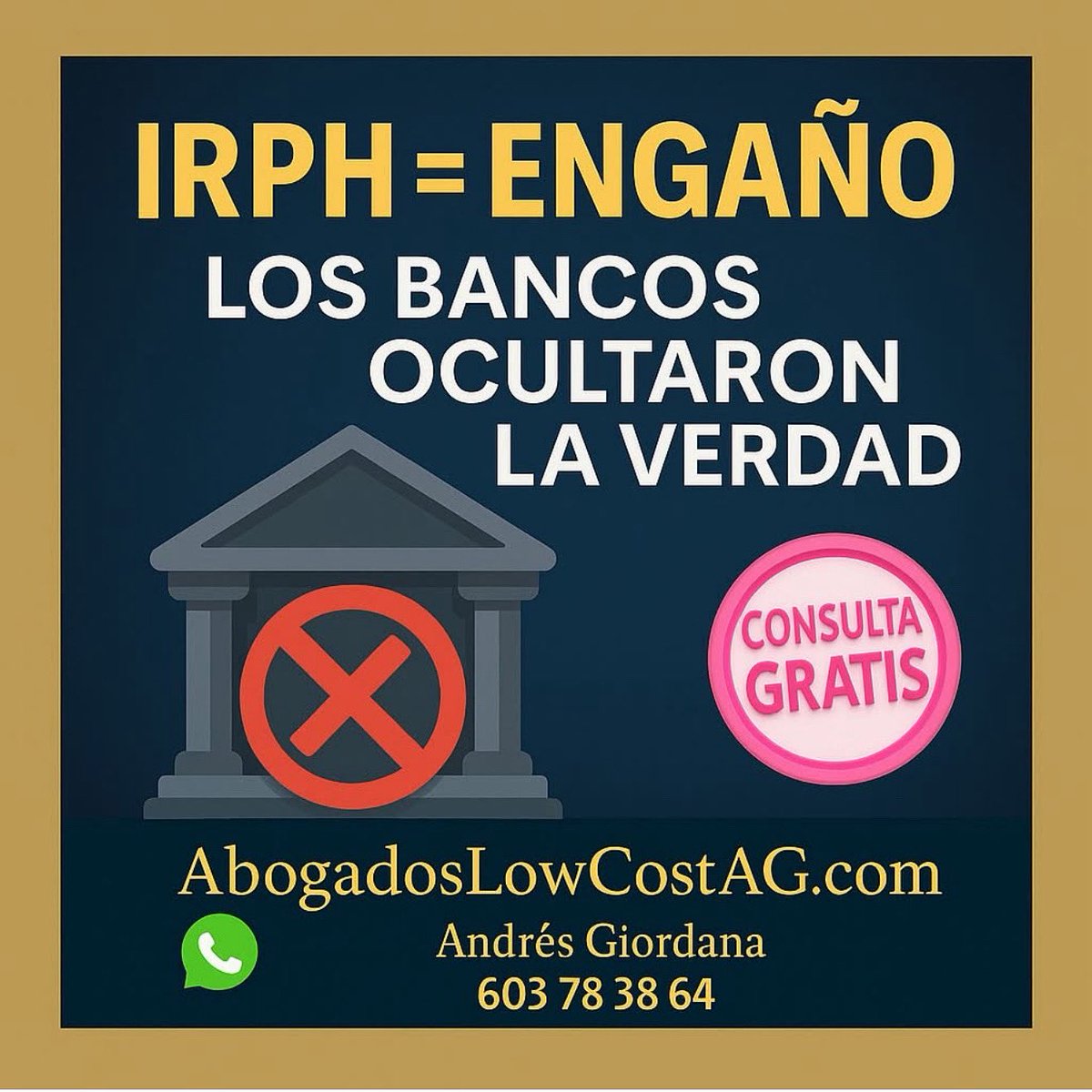 Abogados Low-Cost A.G (@abogadoslow) on Twitter photo 