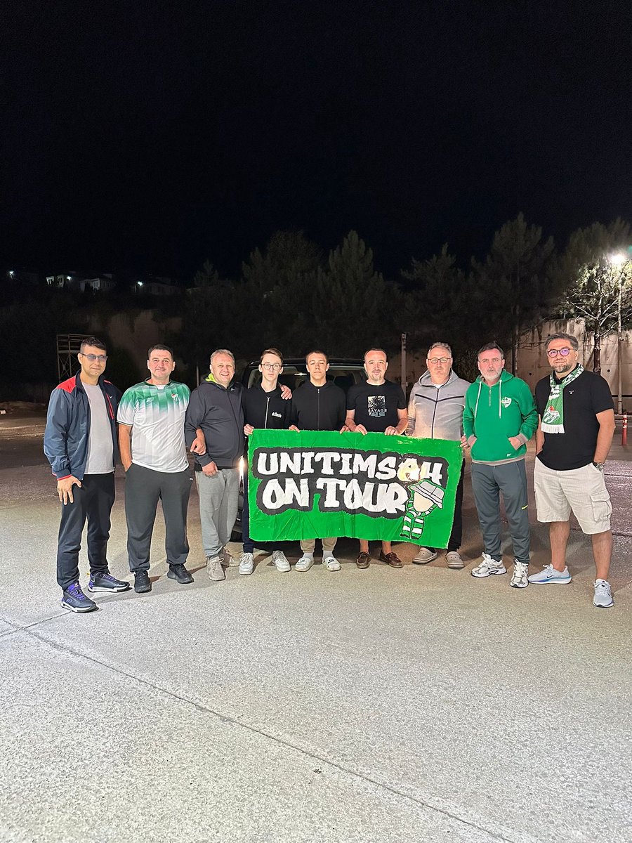 Ünitimsah olarak ilk sortimiz Adana deplasmanına yola çıktı. Son çıkan haber versin 👋