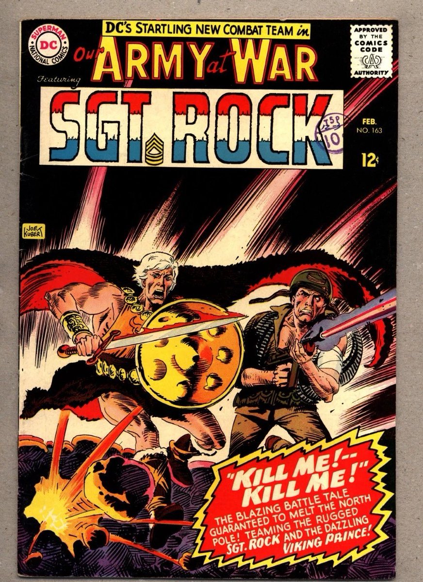 Lots of good stuff at an auction tonight (Sea Devils #1, Hot Wheels #6, Blue Beetle #'s 2-6 etc).
Bid on them all &amp; lost ☹️
I did win 4 nice Silver Age DC War comic books in nice grades as a welcome consolation though.
@ around 50% guide too ;