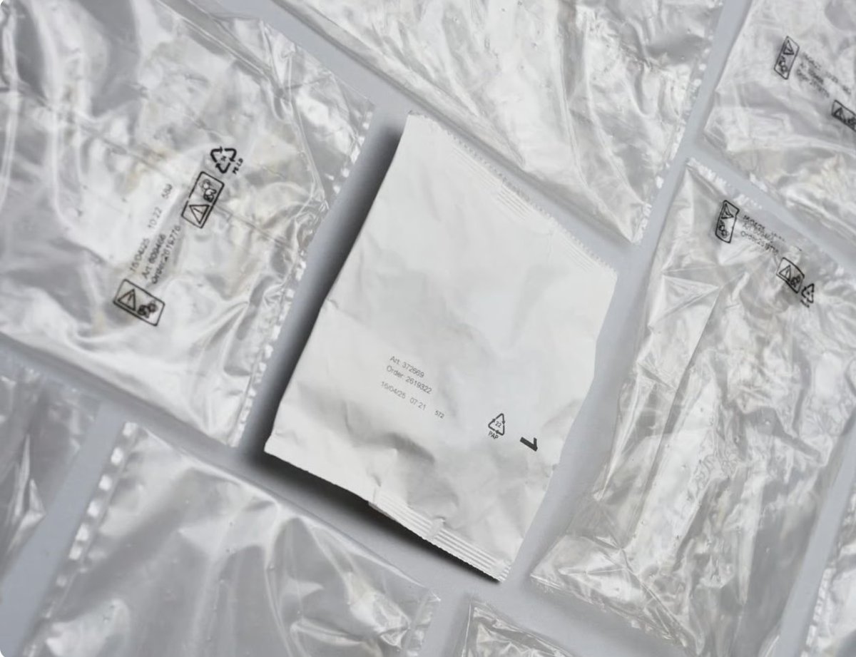 During FY25, <a href="/IKEA/">IKEA</a> Components started replacing its plastic fitting bags with paper-based ones. This shift will reduce annual plastic consumption by approximately 1,400 tons as part of its Plastics Out Agenda.

Read more: tinyurl.com/55bmu82a