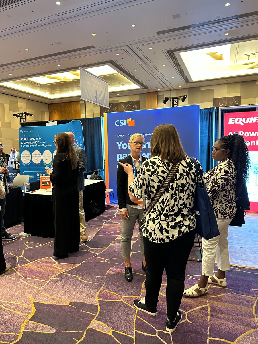 CSIsolutions's tweet image. The compliance world is evolving faster than ever, from new tech to shifting regulations. This week at ACAMS Assembly in Las Vegas, CSI joined global leaders to share insights and strategies for what’s ahead.
