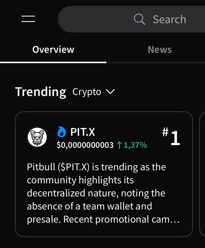 Pitbull (@PitbullTokenn) / Posts / X