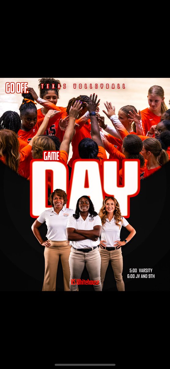 We like the pressure! 🏐 Come Support! ❤️💪🏼