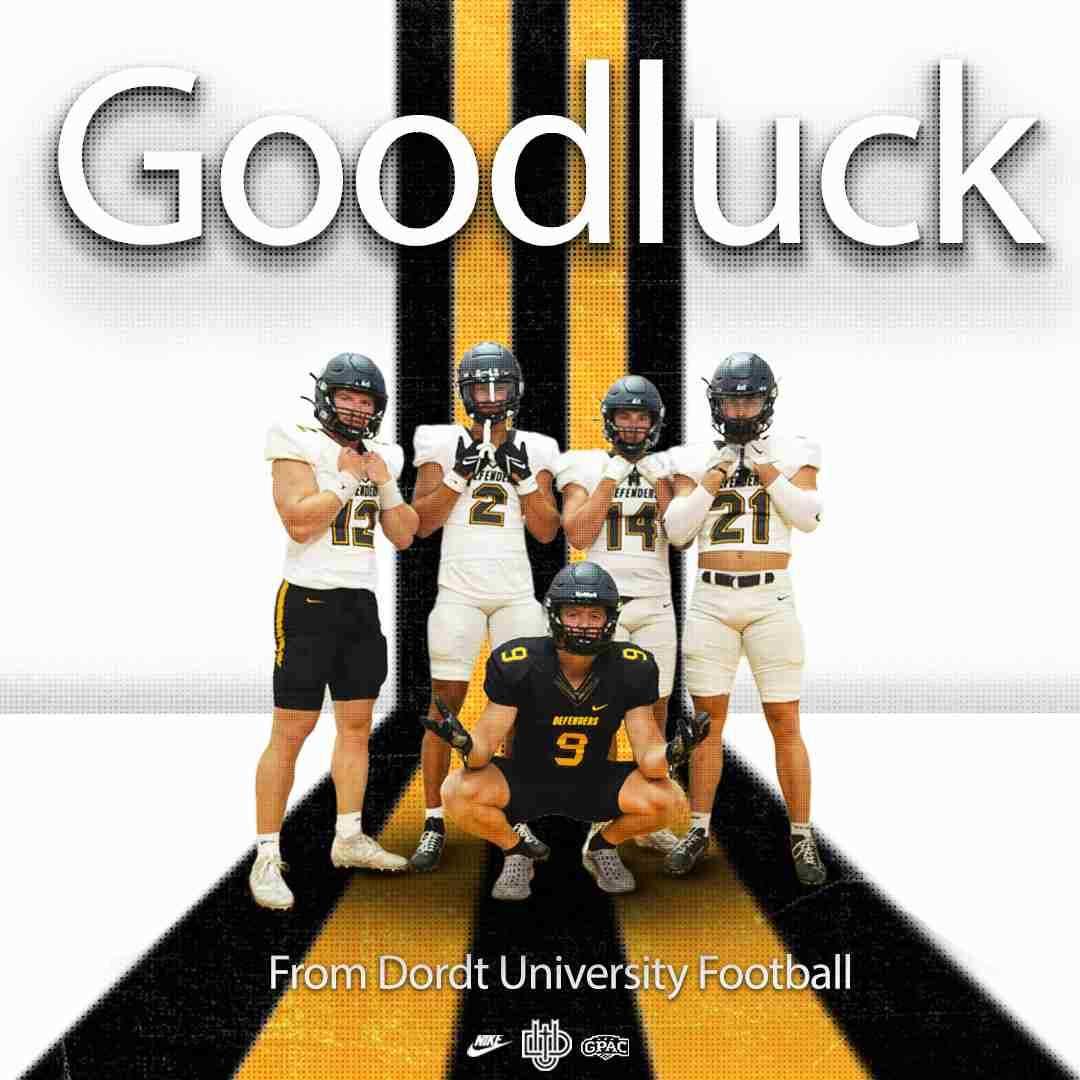 Wyatt6508's tweet photo. Thanks! @LeviJungling05 @DordtFB https://t.co/iG1KNfUoup