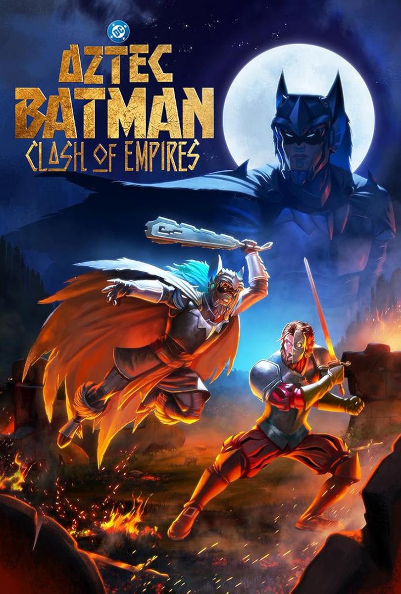 Batman. 🥹

I (almost) have no words. Anyone who knows me, knows just how much this means to me.

Aztec Batman is out now on Digital, and it's among my highest honors to say that I am the English voice of Huitzilopochtli, Osolotl, and...others. 🦇