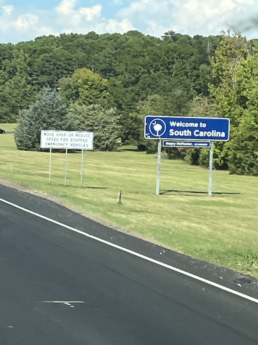 The UWF ARGOS just entered the State of South Carolina. Thankful for a GR8 day of travel as we prepare for of 4th game of the season. We stopped in the State of Georgia for a GR8 lunch at The Fried Green Tomato, the team bounding has been amazing. Life With Football is Better!