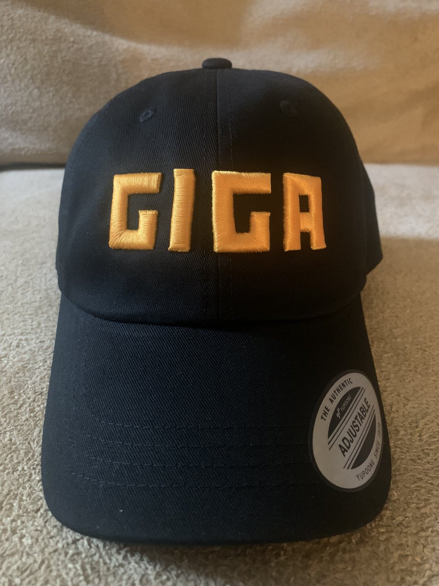 Got my Giga Dad Hat in the mail today! 

First official <a href="/playgigaverse/">gigaverse | crypto RPG</a> merch

Processed by <a href="/dyli_io/">DYLI</a>
