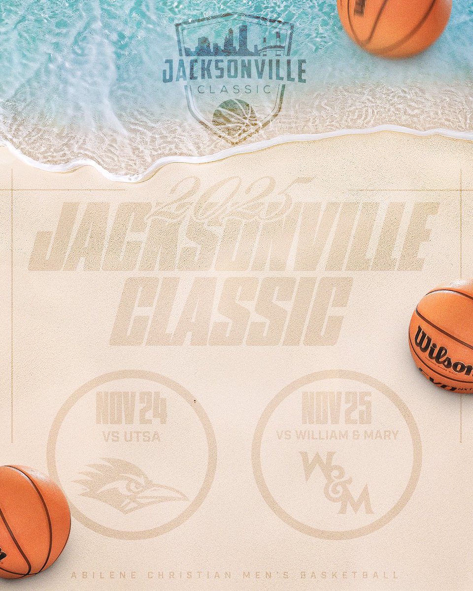 𝐉𝐚𝐜𝐤𝐬𝐨𝐧𝐯𝐢𝐥𝐥𝐞 𝐂𝐥𝐚𝐬𝐬𝐢𝐜

Your Wildcats will play in the Jacksonville Classic this November, where they will face UTSA and William and Mary🔥

#BeDifferent | #GoWildcats
