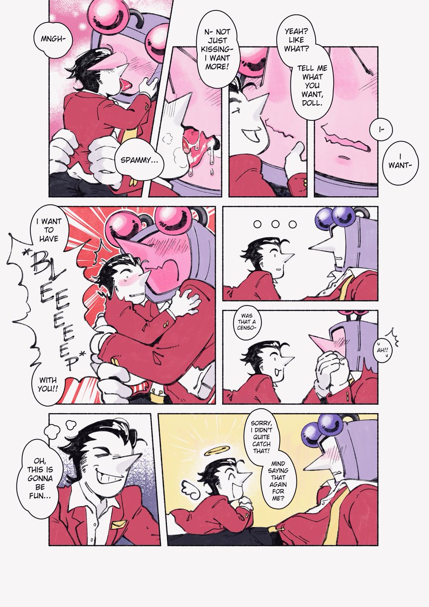 S0MAPILLED's tweet image. the censors are gonna kill him! 😳  #spamtenna