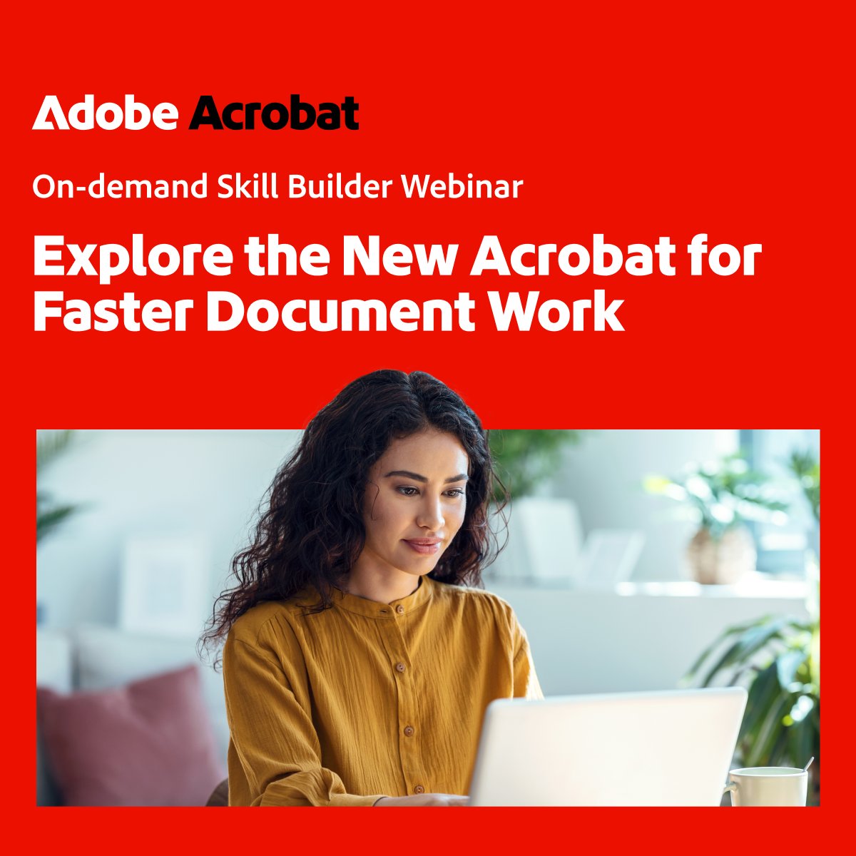 AdobeDocCloud's tweet image. Acrobat Studio is everything you need to work smarter - all in one place 👏 

Learn how to navigate the new interface and latest tools in our new webinar:  adobe.ly/46ufYtk