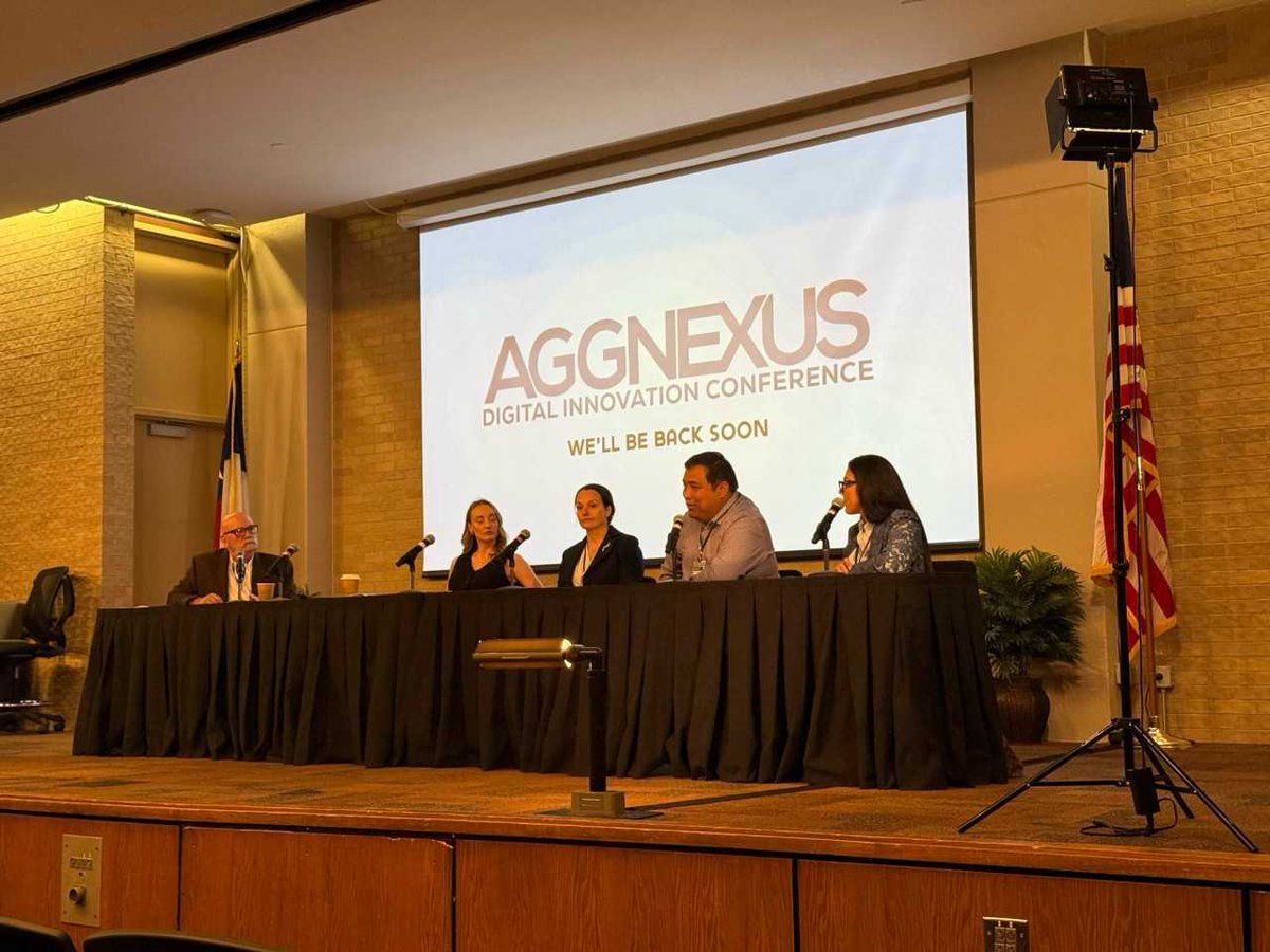 GoRocketStart's tweet photo. That’s a wrap on #AggNexus2025! 🚀 

Manny Tejano of RocketStart joined panels on Retention &amp; Recruitment + Emerging Tech with Crystal Burgess (@BurgexInc), Sarah McGuire (@giatec), Vila Fitzpatrick (@vgfmanagement), Mark Adkinson (@DoleseBros) &amp; Håkan Holmgren (@CheckProof) https://t.co/5pnsz41uWd