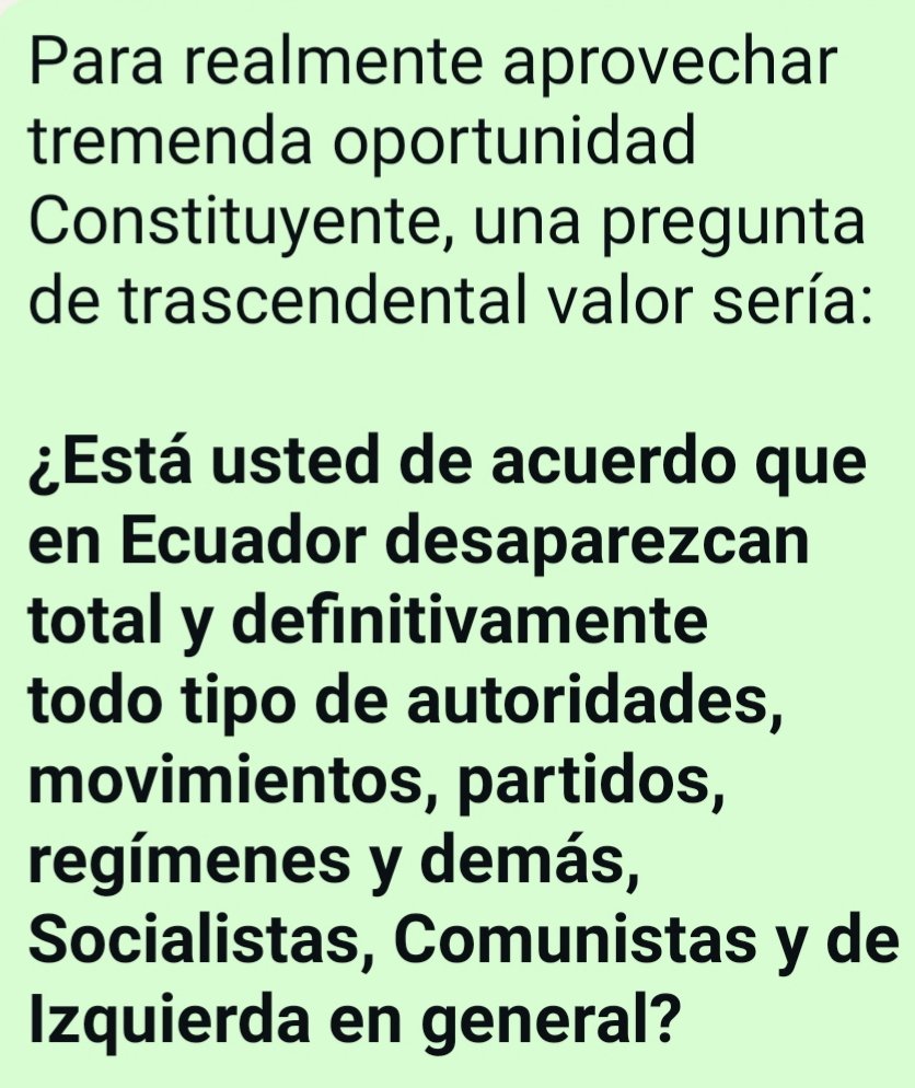 Es la única manera de acabar con ese cáncer genocida, totalitarista y atrasa pueblos.