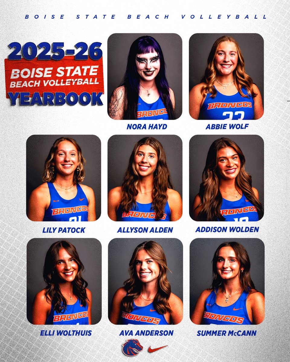 Fuck it I’m a Nora Hayd fan. Here we go Boise State beach volleyball let’s do this fucking shit