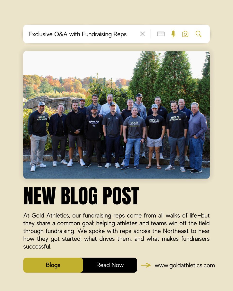Inside the huddle with our fundraising coaches🗣️            
 
At #GoldAthletics, fundraising isn’t just about dollars—it’s about building strong teams, proud communities, and successful athletes. In our latest #blog, we talk to the reps making it happen.

hubs.li/Q03K54c00
