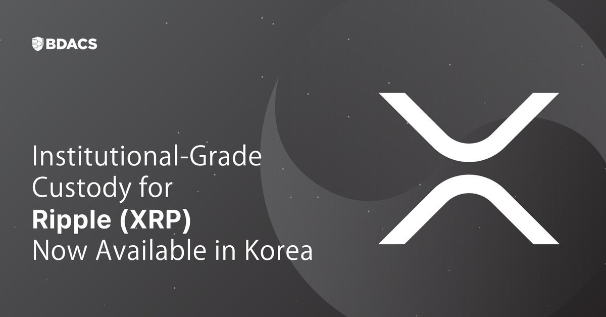 Ripple, BDACS and Upbit Korea 🤝XRP