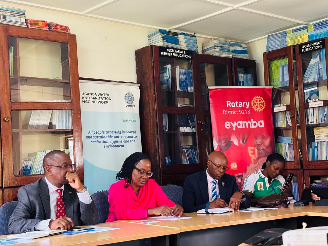 uwasnet's tweet image. We hosted @rotaryd9213  led by @GKitakule, to forge a strategic WASH partnership. 
Focus areas: Advocacy, Data &amp;amp; Reporting, Community Mobilisation &amp;amp; Sensitisation, Capacity Building, and Joint Fundraising. 
MoU in progress. United for clean water &amp;amp; lasting impact!