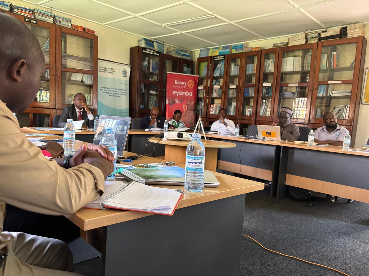 uwasnet's tweet image. We hosted @rotaryd9213  led by @GKitakule, to forge a strategic WASH partnership. 
Focus areas: Advocacy, Data &amp;amp; Reporting, Community Mobilisation &amp;amp; Sensitisation, Capacity Building, and Joint Fundraising. 
MoU in progress. United for clean water &amp;amp; lasting impact!