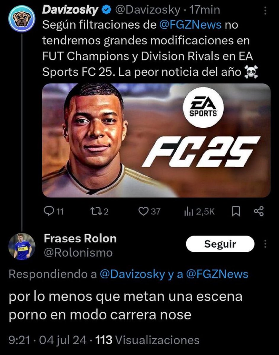 OOCFutbin_'s tweet image. “Hay que escuchar mas a la comunidad”

La comunidad: