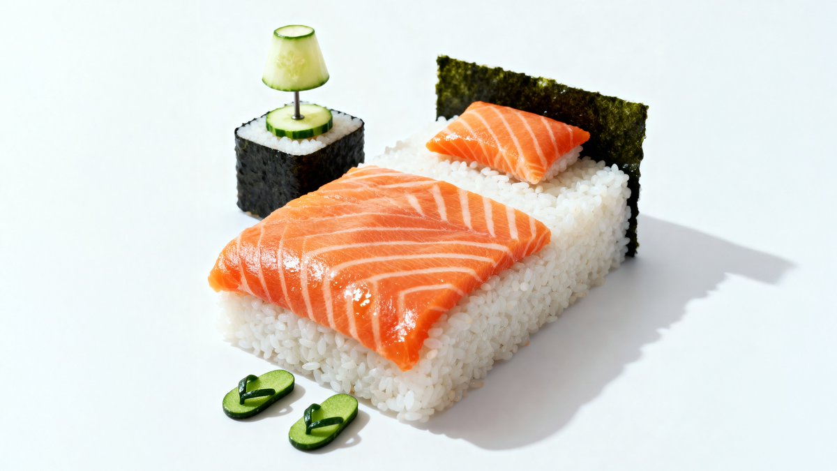 AleRVG's tweet image. I love this image prompt [Seedream 4, in Freepik)]
&quot;Photorealistic conceptual food art portrait, a minimalist representation of a [SITE OF THE HOUSE] recreated entirely with [TYPE OF FOOD]. The main structure is built from [MAIN INGREDIENTS], with details such as [KEY ELEMENTS]…