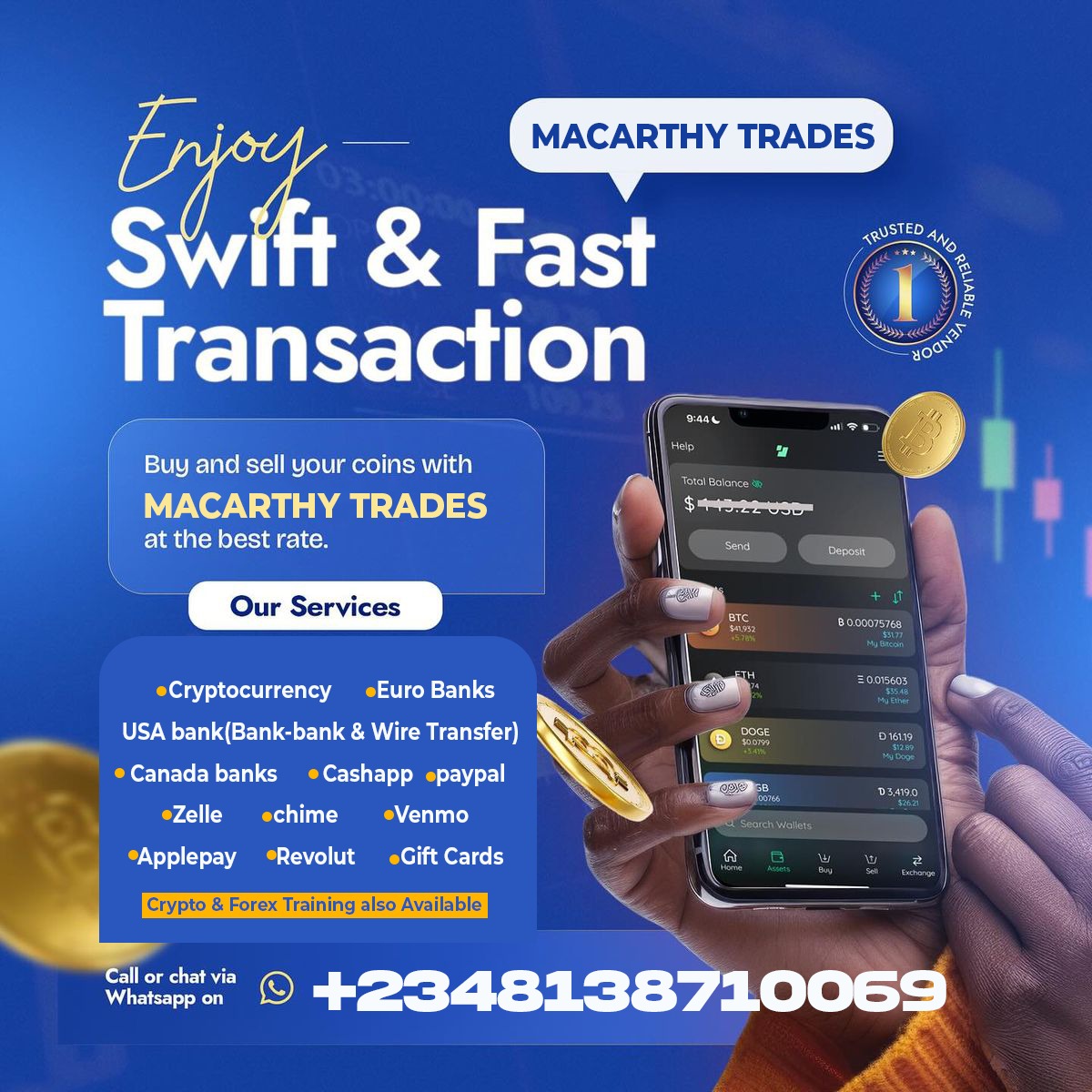 geekdezign's tweet image. Macarthy Trade💯